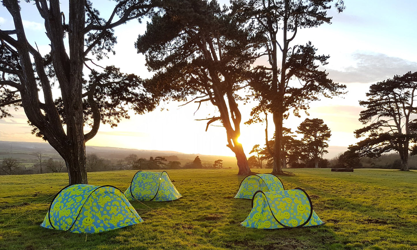 Emoji Night Glow Festival Pop-Up Tent