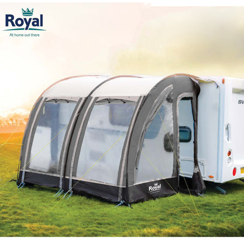 Royal Leisure Welbeck 260 Porch Awning Charcoal 260cm x 240cmRipstop 190T