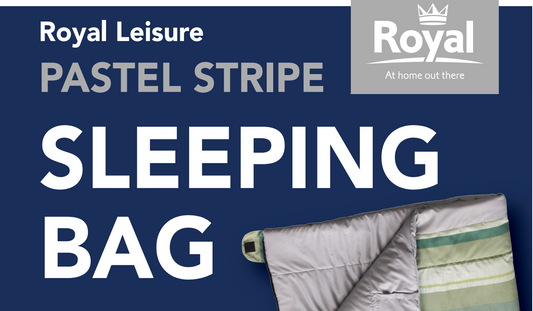 Royal Leisure Pastel Stripe Sleeping Bag