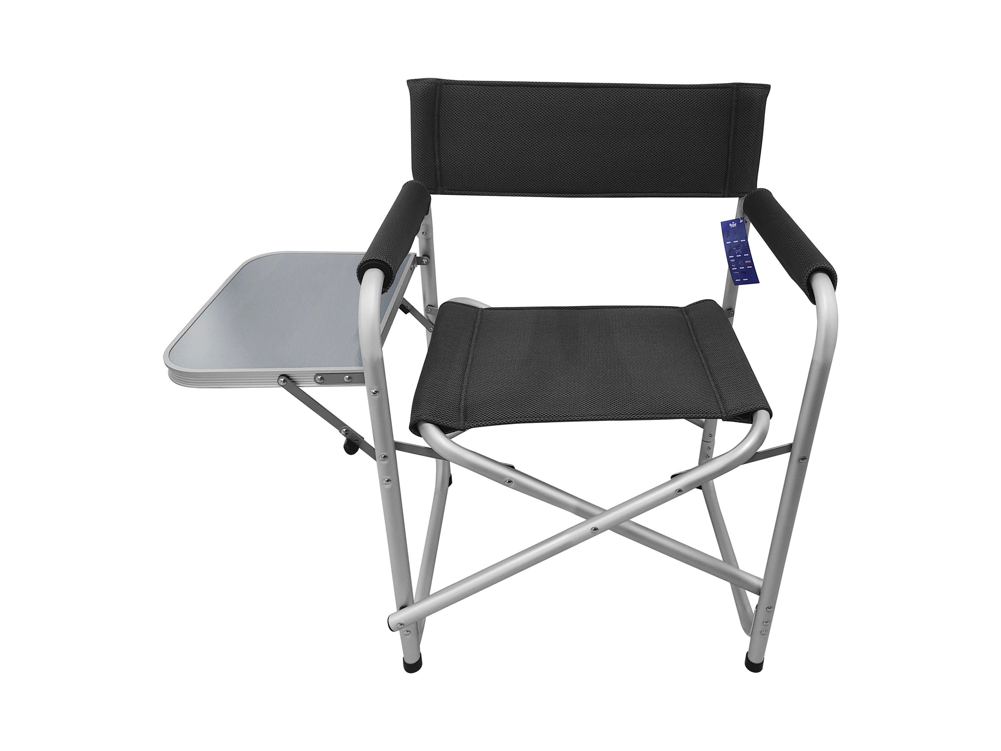 Royal Leisure Ambassador Directors Chair
Aluminium 25mm tube 3D Luxtec Fabric c/w Side Table 
49*35*83cm