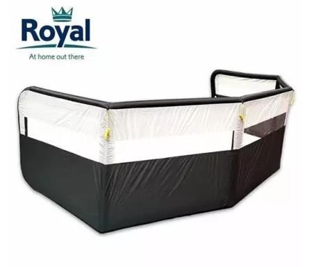 Royal Leisure 5 Fixed Panel Inflatable Windbreak