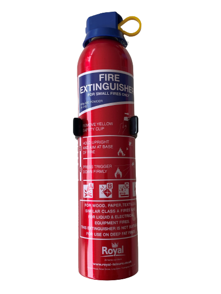 Royal Leisure ABC Powder 600g Aerosol Extinguisher